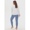 ellos Plus Size Cotton Spandex Jogger Pull On Pants(Pale Indigo)