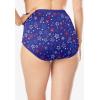Comfort Choice Plus Size Full Coverage Stretch Cotton Brief 5-Pack(Americana Pack)