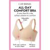 Catherines Women’s Plus Size Cotton Comfort Wireless Bra(Tropical Bloom)