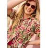Woman Within Plus Size Pintucked Button Down Gauze Shirt(Banana)