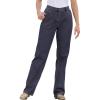 Woman Within Plus Size Perfect Back-Elastic Gap-Free Straight-Leg Cotton Jeans(Indigo)