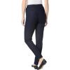 Woman Within Plus Size Petite Fineline Stretch Denim Skinny Pull-On Jeans – 12 WP, Indigo Sanded