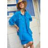 Woman Within Plus Size Cotton Gauze Bigshirt(Sweet Coral)