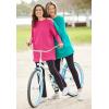 Woman Within Plus Size Crewneck Ultra Soft Sherpa Sweatshirt(Emerald)