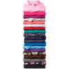Woman Within Plus Size Elbow-Sleeve Polo Tunic(Pink Sweetscape)