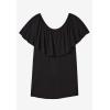 Woman Within Plus Size Ruffle Tee(Pretty Jade Ombre)