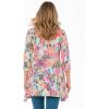 Woman Within Plus Size Swing Hem Tunic(White Ink Bloom)