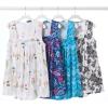 Woman Within Plus Size Swing Square Neck Pocket Tunic(White Floral Eclipse)