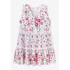 Woman Within Plus Size Tiered Tank(Emerald Rose Floral)