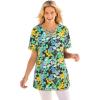 Black Yellow Pop Floral
