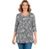 Black Sketch Floral