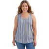 Deep Cobalt Stripe