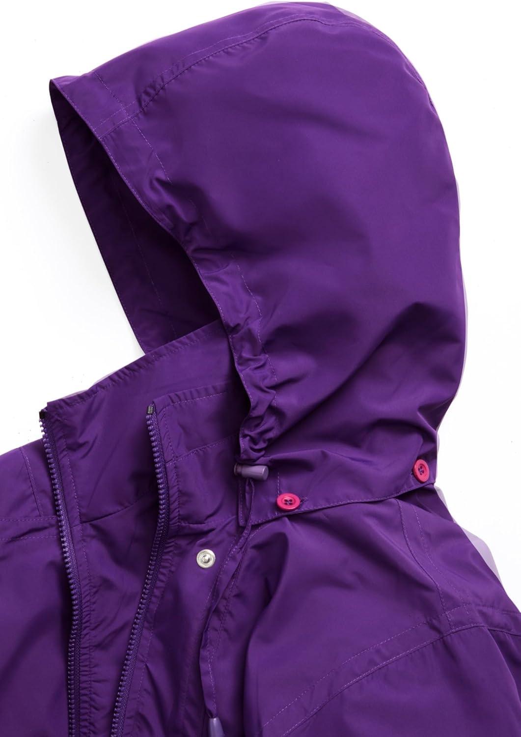 imageWoman Within Plus Size Taslon Anorak Jacket With Removable Fleece LiningRadiant Purple
