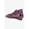 Comfortview Women’s Wide Width The Helen Sandal(Purple Metallic)