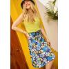Woman Within Plus Size Convertible Tunic To Skirt(Navy Pop Floral)