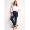 Woman Within Plus Size Flex Pull-On Bootcut Gap-Free Stretch Denim Jeans(Medium Stonewash)