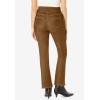 Woman Within Plus Size Flex Pull-On Bootcut Gap-Free Stretch Denim Jeans(Toffee)