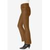 Woman Within Plus Size Flex Pull-On Bootcut Gap-Free Stretch Denim Jeans(Toffee)