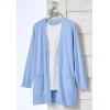 Woman Within Plus Size Perfect Longer-Length Cotton Cardigan Sweater(Chocolate)
