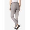 Woman Within Plus Size Petite Fineline Stretch Denim Skinny Pull-On Jeans – 20 WP, Grey Denim