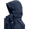 Woman Within Plus Size Petite Taslon Anorak Jacket With Removable Fleece Lining(Navy)