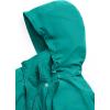 Woman Within Plus Size Petite Taslon Anorak Jacket With Removable Fleece Lining(Waterfall)