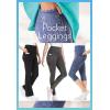 Woman Within Plus Size Stretch-Cotton Knit Pull-On Bootcut Pocket Leggings(White)