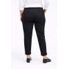 ellos Comfortable Women’s Plus Size Modern Stretch Chino Pants Slim Fit Work & Casual(Black)