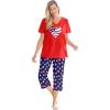 Navy Americana Heart