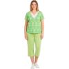 Lime Seamist Ikat