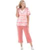 Sweet Coral Stripe