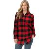 Vivid Red Buffalo Plaid