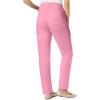 Woman Within Plus Size Stretch Denim 5-Pocket Straight-Leg Jeans(Delicate Pink)
