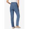 Woman Within Plus Size Stretch Denim 5-Pocket Straight-Leg Jeans(Distressed)