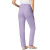 Woman Within Plus Size Stretch Denim 5-Pocket Straight-Leg Jeans(Pale Lilac)