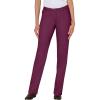Woman Within Plus Size Stretch Denim 5-Pocket Straight-Leg Jeans(Deep Claret)
