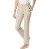 Woman Within Plus Size Stretch Denim 5-Pocket Straight-Leg Jeans(Natural Khaki)