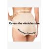 Comfort Choice Plus Size Full Coverage Stretch Cotton Color Block Brief 3-Pack(Rose Quartz Assorted)