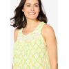 Only Necessities Plus Size Sleeveless Button Front Night Gown