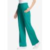 Woman Within Plus Size 7-Day Wide-Leg Elastic-Waist Stretchy Knit Pant(Waterfall)