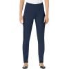 Woman Within Plus Size Fineline Stretch Denim Skinny Pull-On Jeans(Navy)
