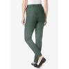 Woman Within Plus Size Fineline Stretch Denim Skinny Pull-On Jeans(Pine)