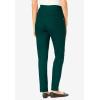 Woman Within Plus Size Flex Pull-On Straight-Leg Gap-Free Stretch Denim Jeans(Emerald Green)