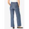 Woman Within Plus Size Flex Pull-On Wide-Leg Denim Jean(Indigo)