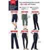 Woman Within Plus Size Tall Fineline Stretch Denim Skinny Pull-On Jeans – 36 T, Black